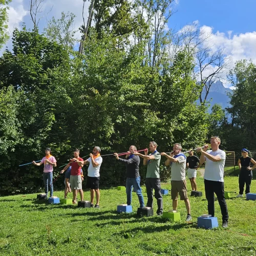 Votre agence événementielle à Annecy s'occupe des événements en entreprise du séminaire pour le groupe Le Cercle.